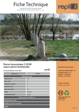 Bornes sur-mesure et personnalisables