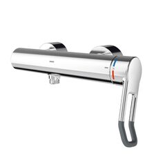 Mitigeur thermostatique mural pour douches en milieu médical | F4LT2003