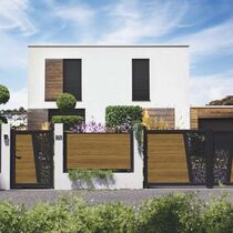 Portail aluminium coulissant ou battant | Portail 2500
