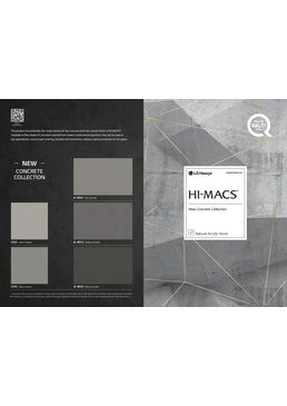 Collection Concrete| HIMACS | Panneaux Solid Surface thermoformables