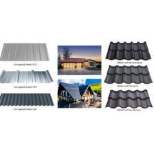 Toitures metalliques - Panneaux Tuiles et Tôles H12 & H25 