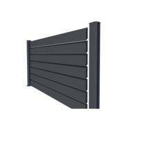 Clôture NÉMO avec poteau multidirectionnel 