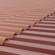 Bac acier permettant la pose de tuiles canal (compatible faible pente 7%) sous ATec 