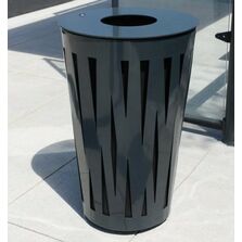 Corbeille de propreté en acier ou en inox | Evolution