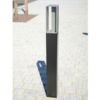 Bornes et potelets bicolores en acier thermolaqué | Zéo