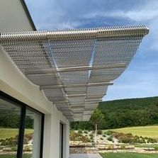 Maille métallique effilée aux grandes spires plates à tringles | Effilia 50 et 100