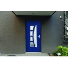 Porte d'entrée monobloc à 6 points de fermeture | PM Elegance