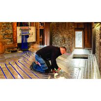 Plancher chauffant sec basse température pour écoconstruction | Gamme Green 