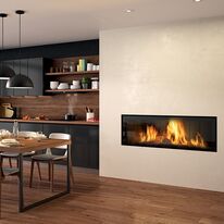 Insert à bois acier | CLOUD 150 R 18 kW