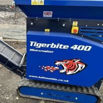 Mini concasseur à mâchoires sur chenilles | Tigerbite 400