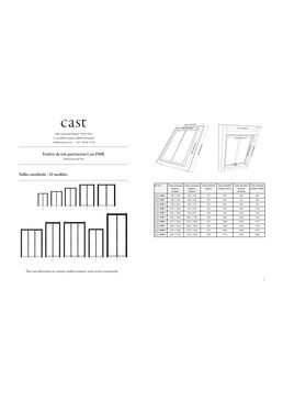 Fenêtres de toit patrimoine à ouverture par projection - Pose sur toiture en zinc | Cast PMR
