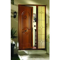 Portes d'entrée PVC à panneaux moulurés | Fleuves et Rivières