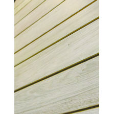 Porte d'entrée en lames de chêne massif et aluminium | Mixtes