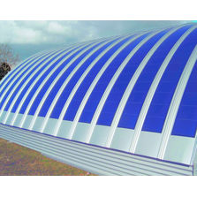 Bacs aluminium à capteurs solaires intégrés | Kalzip Aluplussolar Photovoltaïque