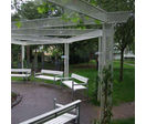Pergolas à panneaux métal déployé ou treillis | Via Verde