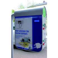 Borne de recharge photovoltaïque pour véhicules électriques | Belectric Drive