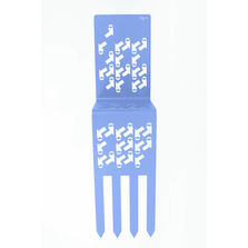 Chaise de jardin en métal plié découpé au laser à planter | Blitz