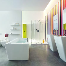 Ligne de salle de bains géométrique | Il Bagno Alessi Dot