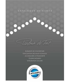 Catalogue 2014-2015
