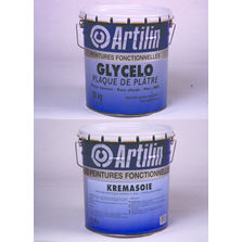 Peintures à l'eau pour toiles de verre finition satinée | Système pour toile de verre