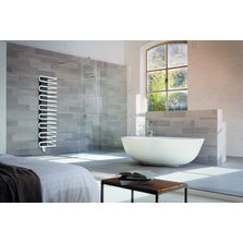 Sèche-serviettes à fluide caloporteur et tubulure rythmée | Maroa BW