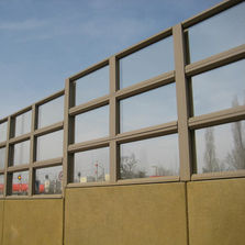 Ecran acoustique en Pmma transparent | Ecran acoustique transparent