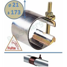 Collier réparation pour tube Øext. 21 à 173mm (Multitube : acier, fonte, PVC, Polyéthylène...) avec joint EPDM serrage 1 tirant | SITE002824