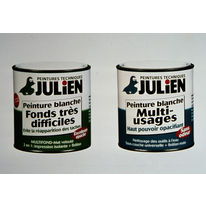 Peinture blanche couvrante en phase aqueuse ou solvant, pour tous types de fonds | Multifond / Multifond 2
