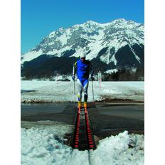 Système facilitant la traversée des routes en skis | Nordic Slider