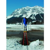 Système facilitant la traversée des routes en skis | Nordic Slider