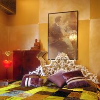 Peinture effet feuilles d'or ou argent | Fractalis Lingotto