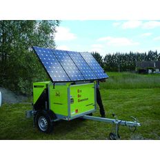 Générateur d'électricité avec groupe électrogène et station solaire | Eco Bio Générateur
