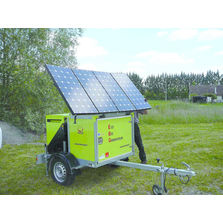 Générateur d'électricité avec groupe électrogène et station solaire | Eco Bio Générateur