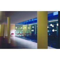 Cloison vitrée coupe-feu montée sans profilé intermédiaire | Swissflam Structure