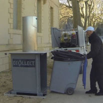 Système enterré pour conteneurs roulant de 360 l | Ecobac 360