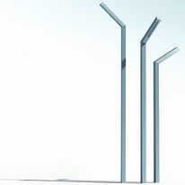 Lampadaire LED déclinable en alignement ou en bouquet | Mikado