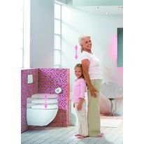 Bâti-support pour cuvette réglable en hauteur | Bâti-support Duofix Sigma 12 cm hauteur de cuvette réglable