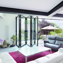 Porte repliable pour une ouverture maximale de la baie | CF 77/ CF 77-SL