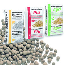 Granulats légers et isolants d'argile expansée pour bâtiment | Argile expansée Laterlite/ Laterlite Più/ Laterlite Agri
