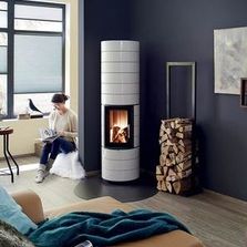 Poêle à bois de forme arrondie | Colona Leda