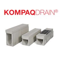Gamme Caniveaux à grille Intégrée | KOMPAQDRAIN ULMA