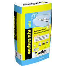 Ragréage auto-lissant à recouvrement rapide pour sols intérieurs | Weber.niv Elit