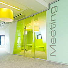 Système de cloison vitrée amovible aluminium | LIOS