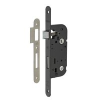 Serrure encastrable pour porte d'intérieur norme n.f à condamnation réversible