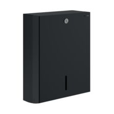 Distributeur d'essuie-mains, pour 500 formats inox 304 noir mat | Réf. 510601BK