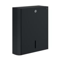 Distributeur d'essuie-mains, pour 500 formats inox 304 noir mat | Réf. 510601BK