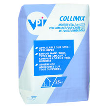 Mortier-colle pour tous types de locaux | Collimix