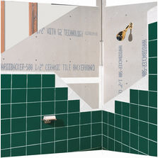 Plaque à base de ciment pour pièces humides | Hardibaker 500