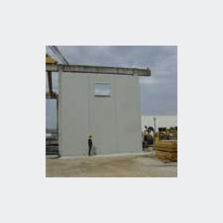 Panneaux en béton précontraint pour réalisation de murs coupe-feu | Mur Ebal