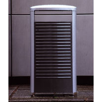 Corbeille de propreté de 45 litres en acier laqué | Basic